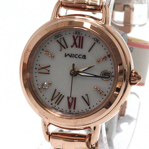 CITIZEN シチズン レディース腕時計 ウィッカ コラボ ソーラーテック H0F6-R007505 ホワイト（白）文字盤 未使用品