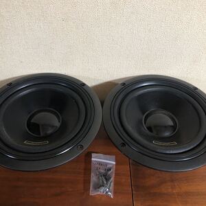 冒険価格！PIONEER パイオニア S-Z82V スピーカー ウーファーペア　専用ネジ付き　音出しOK!