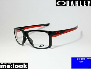 OAKLEY オークリー OX8128-0257 眼鏡 メガネ フレーム MAINLINK メインリンク ポリッシュドブラック　レッド