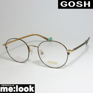GOSH ゴッシュ レディース 眼鏡 メガネ フレーム GO2017-2-48 度付可 ブラウン