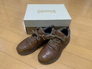 Camper カンペール　靴　スニーカー　本革　サイズ36茶色　箱付き