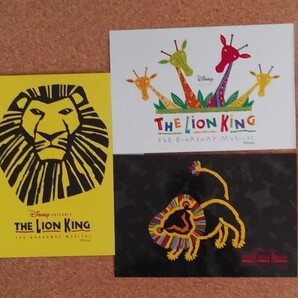 ★劇団四季 Disney THE LION KING ライオン・キング　ポストカード&ボールペン