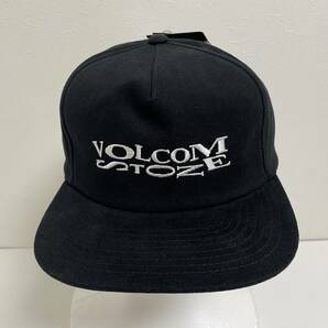 VOLCOM ボルコム D5532202BLK③ キャップ Cap 帽子 ウォッシュキャンバス FLEXFIT ユーポン社製 ブラック色 ヴォルコム 新品 即決 送料無料の画像2