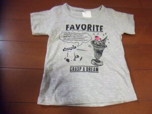 新品　女児　Tシャツ　サイズ100　苺パフェ　クリックポスト発送可　切手可