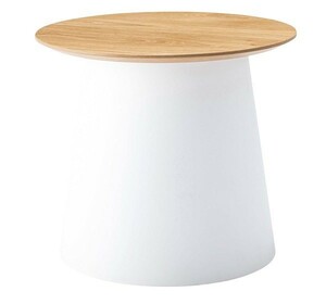 テーブル センターテーブル ラウンドテーブル Sサイズ PT-990 ホワイト サイドテーブル ナイトテーブル おしゃれ 丸型 軽量 室内