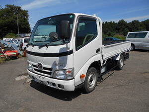 H21994　Toyota　Dyna　4WD　Flat bodyー　構造変更要す　走行65,632ｋｍ　現状渡し　引き取り限定