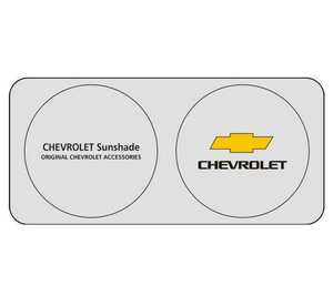 * очень редкий * машина внутри тепловая защита .! заметный Chevrolet Chevrolet Logo затеняющий экран, шторки от солнца *150*70cm*