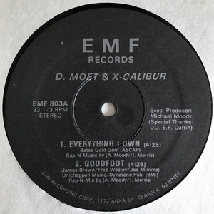 D. Moet & X-Calibur - Everything I Own