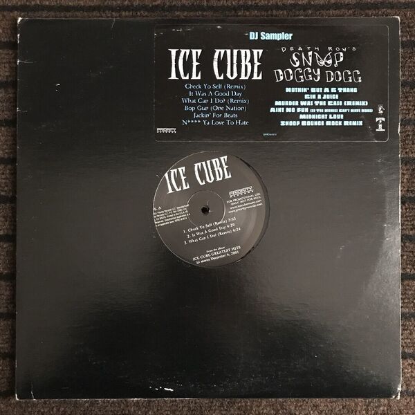 Snoop Doggy Dogg / Ice Cube - Greatest Hits - DJ Sampler (USオリジナル/プロモオンリー/Promo/2LP)