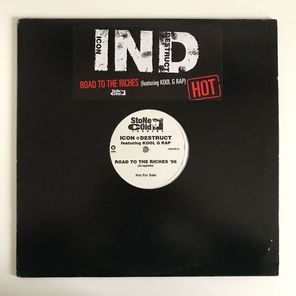 Icon N Destruct & Kool G Rap - Road To The Riches '98 (USオリジナル/プロモオンリー/Promo/アングラ)