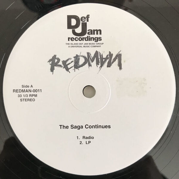 Redman - The Saga Continues (激レアプロモオンリー/Promo/USオリジナル)