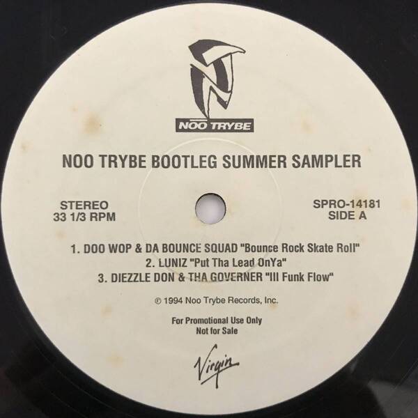 Various - Noo Trybe Bootleg Summer Sampler (USオリジナル/プロモオンリー/Promo/ニュースクール)