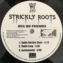 Strickly Roots - Beg No Friends (Independent Label)_画像1