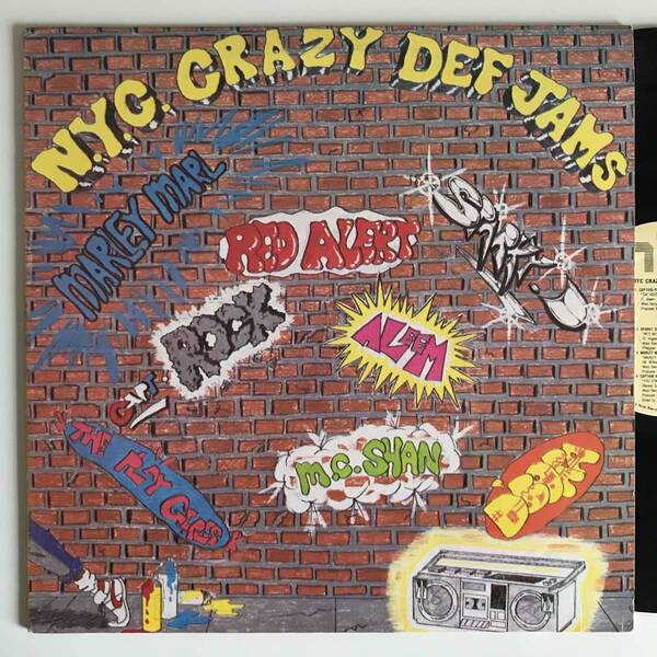 Various - N.Y.C. Crazy Def Jams (USオリジナル/コンピレーション/LP/レアミドル/オールドスクール)