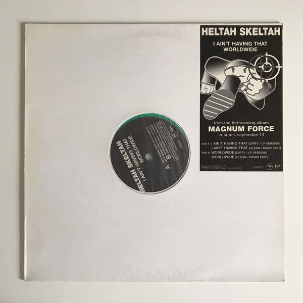 Heltah Skeltah - I Ain't Havin' That / Worldwide (プロモカラー盤/UKオリジナル/Promo)