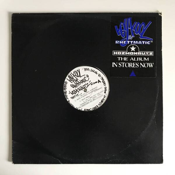 Key-Kool & Rhettmatic - Kozmonautz (プロモオンリー) (Promo) (2LP) (USオリジナル) (レアアングラ)