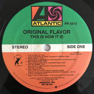 Original Flavor - This Is How It Is