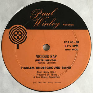 Harlem Underground Band / Cymande - Vicious Rap / Bra