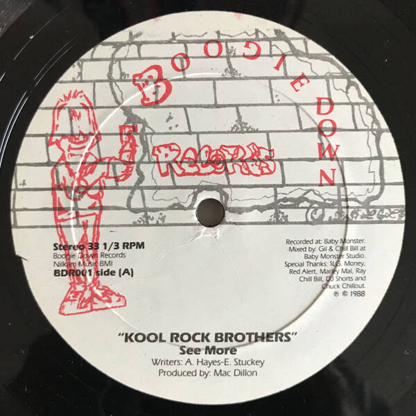 Kool Rock Brothers - Take It Like A Man / See More (レアミドル)
