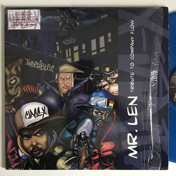Mr. Len - Class-X (Tribute To Company Flow) (USオリジナル/2LP/アルバム/マイナー/アングラ/ブルーカラー盤)