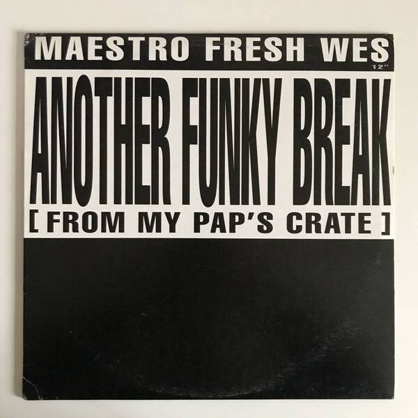 Maestro Fresh-Wes - Another Funky Break (From My Pap's Crate) (Promo)