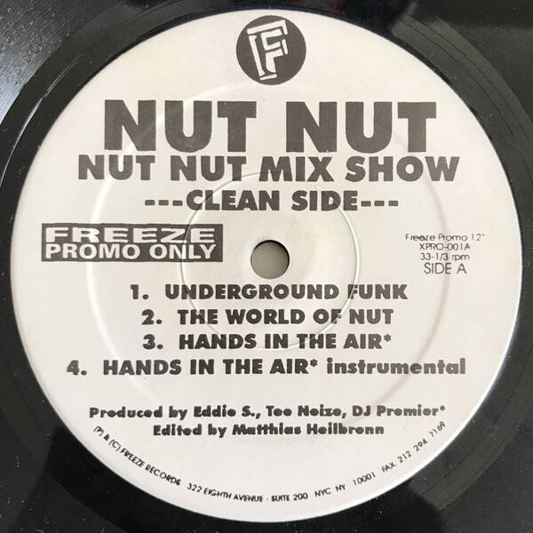 Nut Nut - Nut Nut Mix Show (プロモオンリー/Promo/USオリジナル/レアアングラ)
