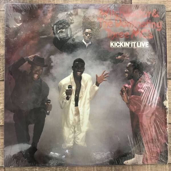 Witchdoctor & The Dominating Three MC's - Kickin' It Live (USオリジナル/LP/レアミドル)