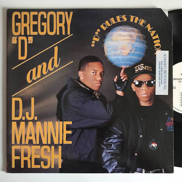 Gregory D And D.J. Mannie Fresh - D Rules The Nation (USオリジナル/LP/ミドル)