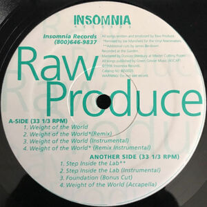 Raw Produce - Weight Of The World