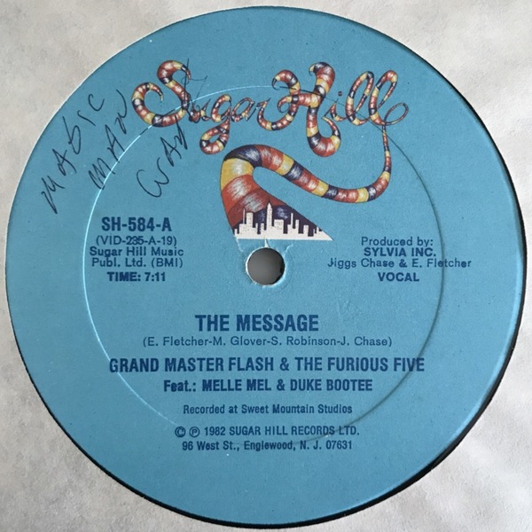 Grand Master Flash & The Furious Five Feat. Melle Mel & Duke Bootee - The Message (USオリジナル/オールドスクール)