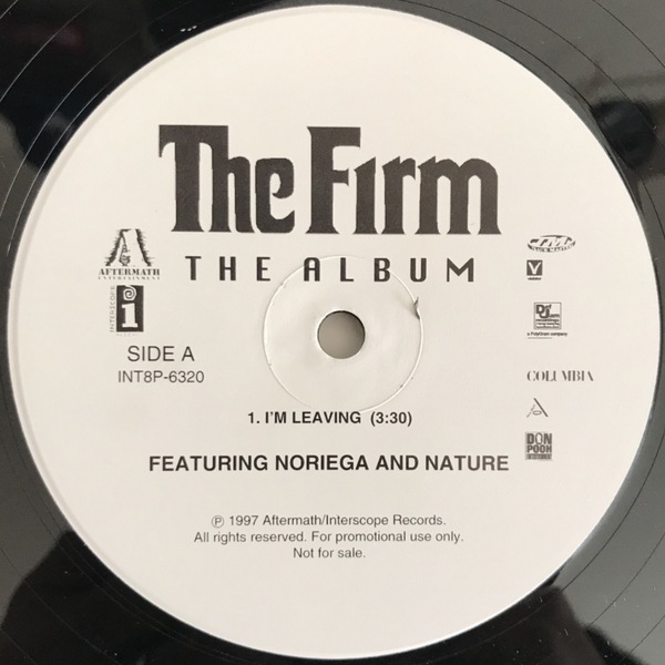 The Firm - I'm Leaving (USオリジナル/プロモオンリー/Promo)