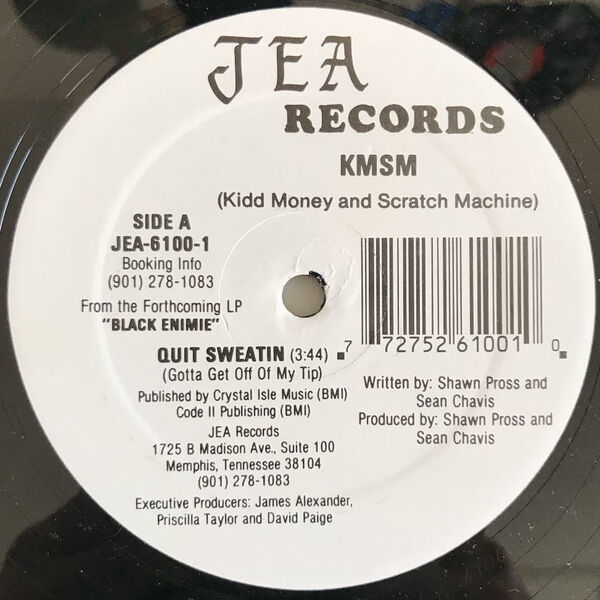 KMSM - Quit Sweatin / Wit' Cha Badd Self / B.A.D.D. Ain't Over (USオリジナル/マイナー/ミドル/ニュースクール)