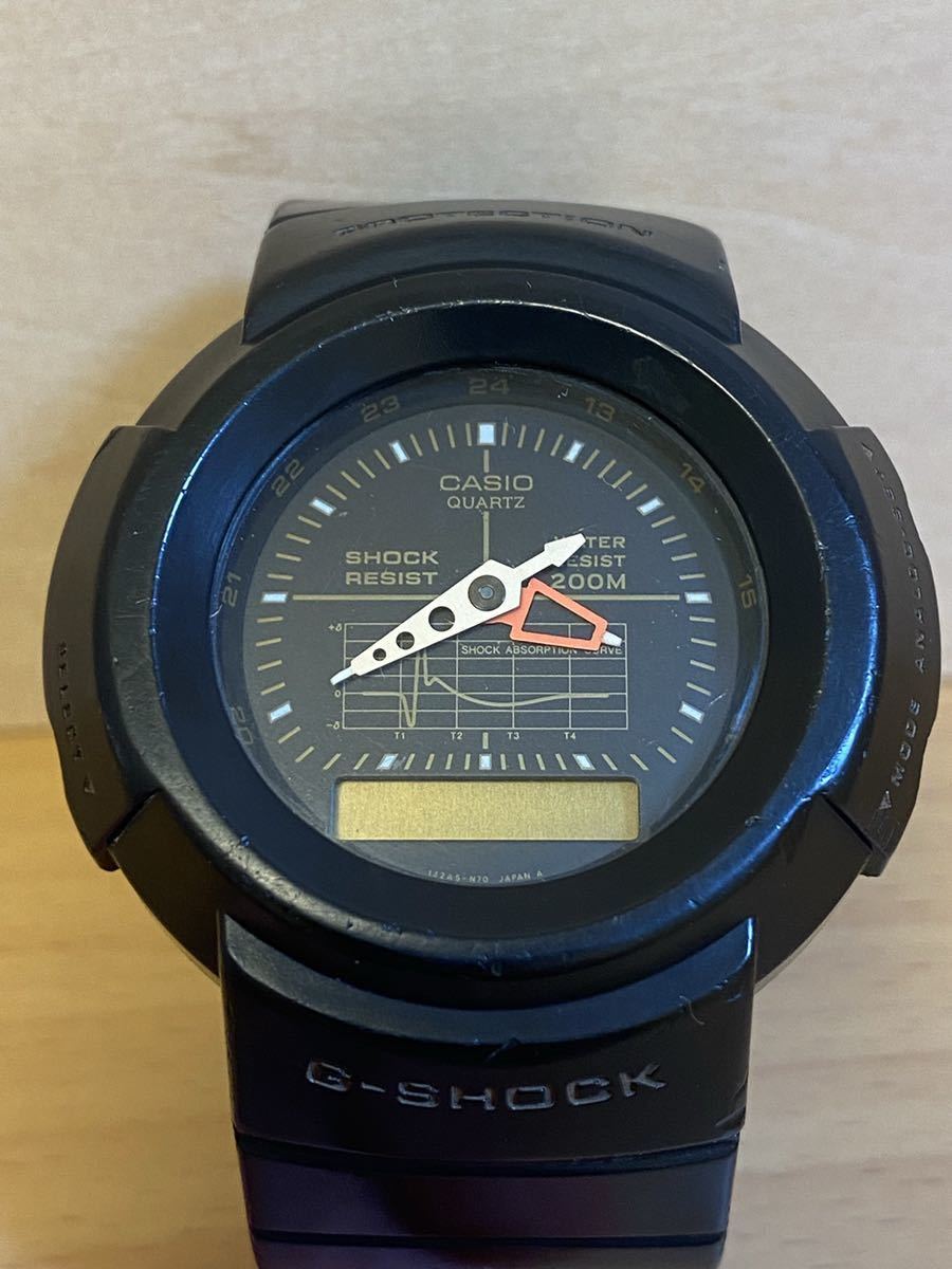 G-SHOCK ビンテージ ガラパゴス AW-500 スクリューバック グリーン