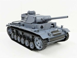 【塗装済み完成品】 Heng Long 2.4GHz 1/16ドイツ陸軍 III号 L型 German PanzerIII-L 3848-1【赤外線バトルシステム付 対戦可能 Ver.7.0】