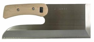 Yoshi Zhongsaku "Sparkle" Высокоуглеродистая нержавеющая сталь (сталь Takeo Steel V Gold No. 1) Нож для лапши 330 мм