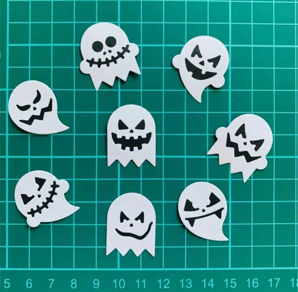 ◆オーダー用◆ダイカット ハロウィン オバケ 8種類