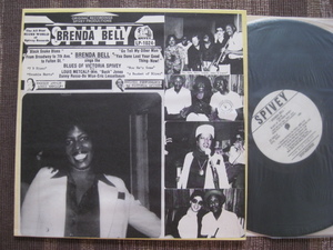 ★BRENDA BELL♪sings the BLUES OF VICTORIA SPIVEY★Spivey Records LP 1024★US orig盤LP★