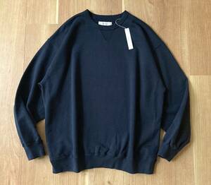 完売★ Sandinista / Joggers Sweatshirt ガゼット ヴィンテージ イージーフィット スウェット シャツ navy / L サンディニスタ 日本製