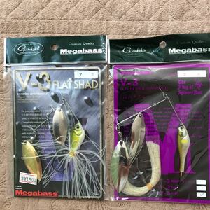 【価格の相談不可】 Megabass メガバス V3フラットシャッドとV3