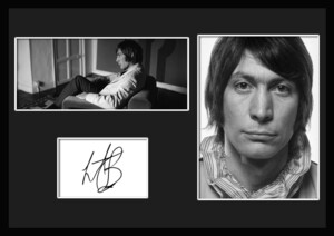 10種類!Charlie Watts/チャーリー・ワッツ/ローリング・ストーンズ/ドラマー/サインプリント&証明書付きフレーム/BW/モノクロ(6-3Ｗ）