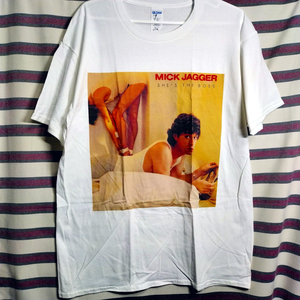 Mick Jagger ミックジャガー 『シーズ・ザ・ボス/She's the Boss』バンドTシャツ　送料無料/新品 ローリングストーンズ Rolling Stones