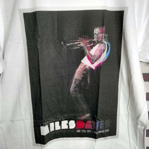 Miles Davis マイルスデイヴィス BIGプリントTシャツ【Lサイズ】送料無料/新品★JAZZ ジャズ マイルスデイヴィスの画像2