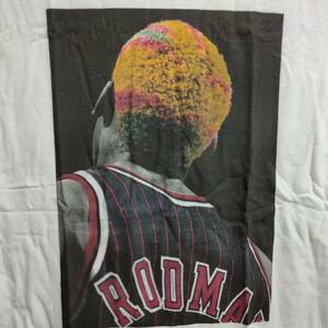 NBA デニスロッドマン DENNIS RODMAN 【Lサイズ】☆新品 BIGプリントTシャツ☆送料無料