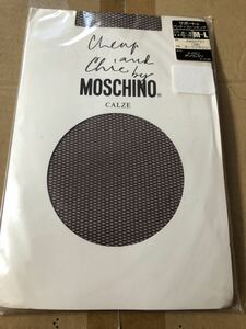 moschino calze サポート パンティストッキング ダークブラウン パンスト タイツ ストッキング