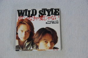 君じゃなきゃ愛じゃない　ＷＩＬＤ　ＳＴＹＬＥ　ワイルドスタイル　８㎝CD