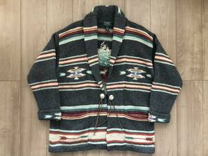 [ beautiful goods ] Ralph Lauren neitib hand knitted cardigan gray S