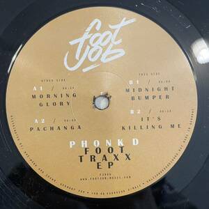 【12inch レコード】Phonk D 「Foot Traxx EP」