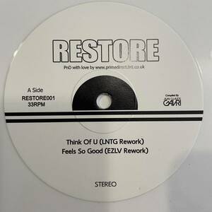 【12inch レコード】Various 「Restore 001」