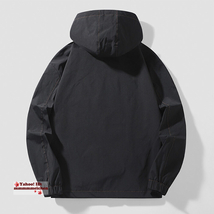 新品★ストリート感 ブルゾン メンズ ジャケット アウター ジャンパー コート【ブラック、ベージュ選択可】XL_画像3