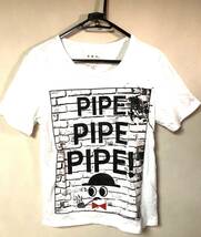 KMK PIPE Tシャツ Produced by KINGCY MASK キングリーマスク パイプ イラスト ユニセックス_画像1